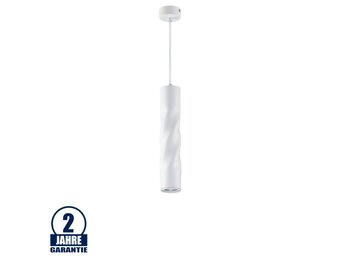 Pendelleuchte Twisted für GU10 30cm Weiß