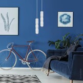 Pendelleuchte Twisted für GU10 30cm Weiß