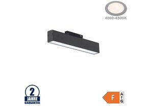 12W LED Leuchte 30cm für 48V Stromschiene R35 Magnetic Line Neutralweiß