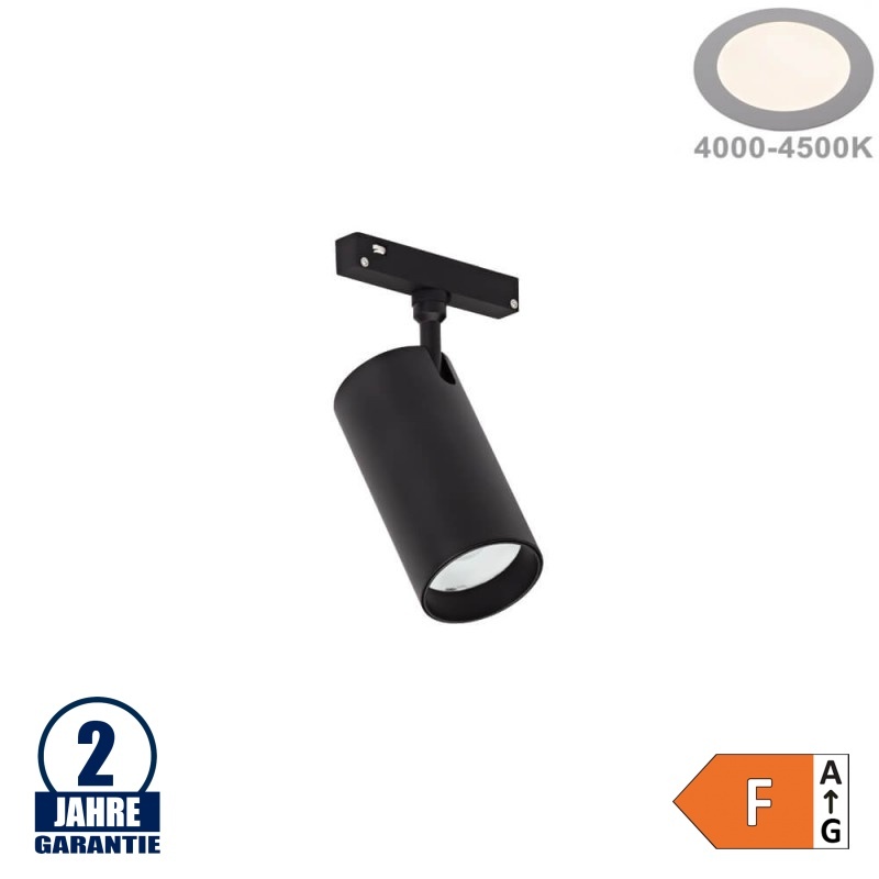 12W Schienenspot CRI90+ für 48V Stromschiene R20 Magnetic Line Neutralweiß