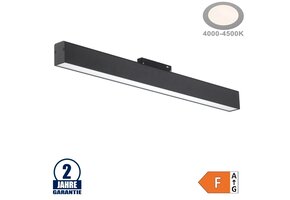 20W LED Leuchte 60cm für 48V Stromschiene R35 Magnetic Line Neutralweiß