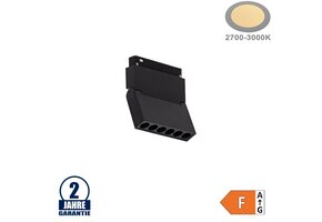 9W Strahler Schwenkbar für 48V Stromschiene R20 Magnetic Line Warmweiß