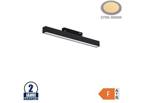 10W LED Leuchte 30cm für 48V Stromschiene R20 Magnetic Line Warmweiß