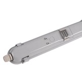 18W LED Feuchtraum/-Wannenleuchte inkl. Röhre SET 120cm einflammig IP65 Neutralweiß