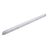 18W LED Feuchtraum/-Wannenleuchte inkl. Röhre SET 120cm einflammig IP65 Neutralweiß