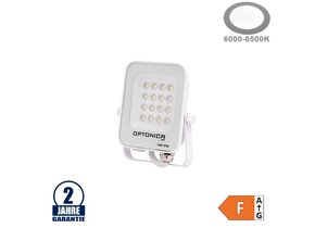 10W LED SMD Fluter weißes Gehäuse Kaltweiß