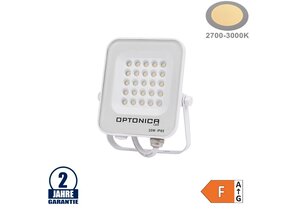 20W LED SMD Fluter weißes Gehäuse Warmweiß