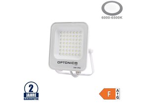 30W LED SMD Fluter weißes Gehäuse Kaltweiß