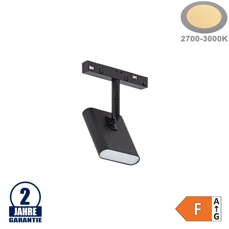 5W Schienenspot für 48V Stromschiene R20 u. R35 Magnetic Line Warmweiß