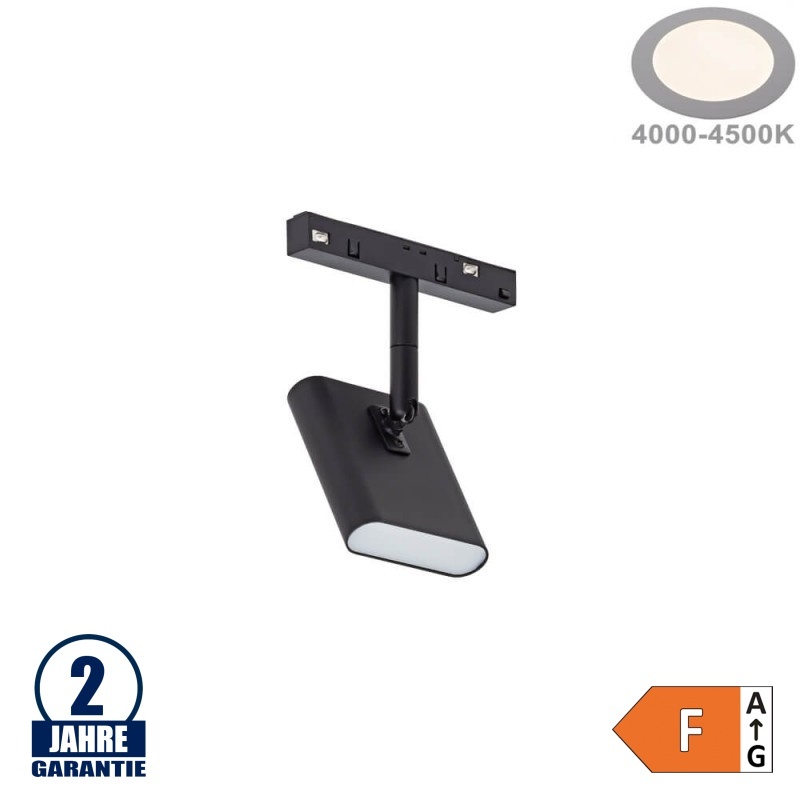 5W Schienenspot  für 48V Stromschiene R20 u. R35 Magnetic Line Neutralweiß