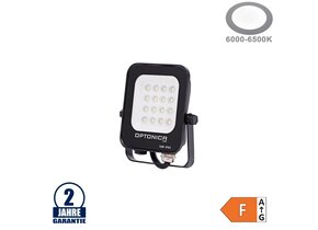 10W LED SMD Fluter schwarzes Gehäuse Kaltweiß