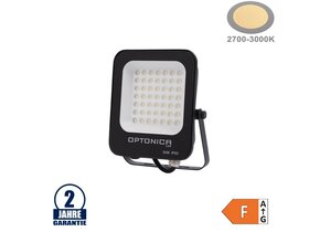 30W LED SMD Fluter schwarzes Gehäuse Warmweiß
