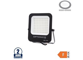 50W LED SMD Fluter schwarzes Gehäuse Kaltweiß