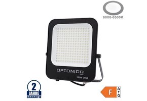 150W LED SMD Fluter schwarzes Gehäuse Kaltweiß