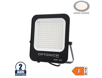 150W LED SMD Fluter schwarzes Gehäuse Neutralweiß