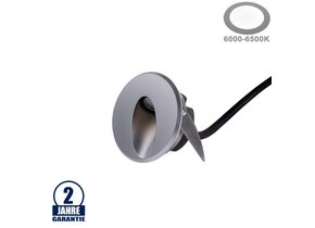 1,3W LED Mini Wandleuchte 24V IP44 Kaltweiß