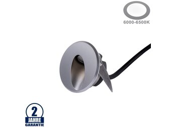 1,3W LED Mini Wandleuchte 24V IP44 Kaltweiß