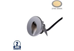 1,3W LED Mini Wandleuchte 24V IP44 Warmweiß