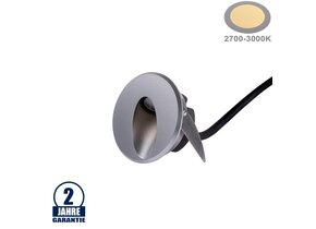 1,3W LED Mini Wandleuchte 24V IP44 Warmweiß