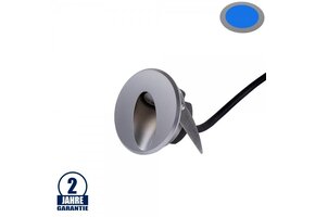 1,3W LED Mini Wandleuchte 24V IP44 Blau