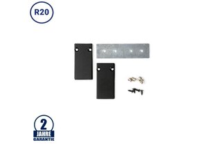 Endkappen für 48V Stromschiene R20 Magnetic Line Schwarz