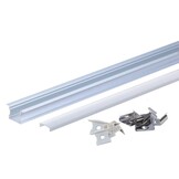 LED Profil PDS2 Einbau eloxiert 2m SET OP