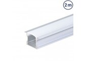 LED Profil PDS2 Einbau eloxiert 2m SET OP