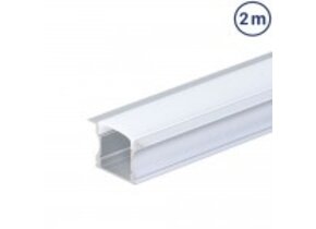 LED Profil PDS2 Einbau eloxiert 2m SET OP