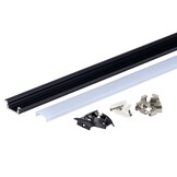 LED Profil Einbau Schwarz 2m SET OP