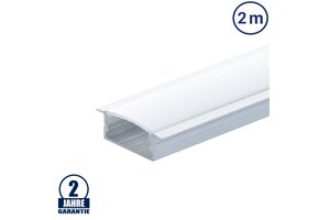 LED Profil PDS3 Einbau eloxiert 2m SET OP