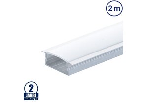 LED Profil PDS3 Einbau eloxiert 2m SET OP