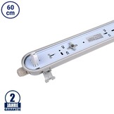 T8 LED Wanneleuchte für 60 cm 1 Röhre IP65