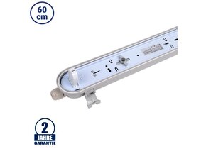 T8 LED Wanneleuchte für 60 cm 1 Röhre IP65