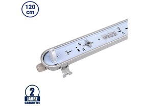 T8 LED Wannenleuchte für 120 cm 1 Röhre IP65