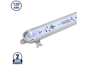 T8 LED Wannenleuchte für 120 cm 1 Röhre IP65