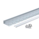 LED Fliesenprofil Abschluss eloxiert 2m SET OP