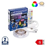 RGBWW Streifen-Set 2 Meter für TV inkl. WiFi Controller USB Anschluss 4W/m 60SMD/m 5V