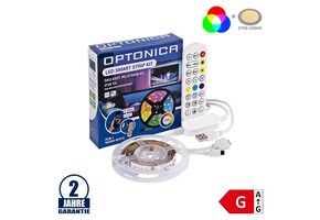 RGBWW Streifen-Set 2 Meter für TV inkl. WiFi Controller USB Anschluss 4W/m 60SMD/m 5V