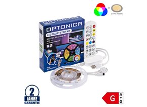 RGBWW Streifen-Set 2 Meter für TV inkl. WiFi Controller USB Anschluss 4W/m 60SMD/m 5V