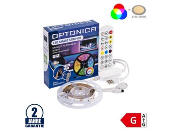 RGBWW Streifen-Set 2 Meter für TV inkl. WiFi Controller USB Anschluss 4W/m 60SMD/m 5V