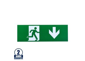 Piktogramm-Aufkleber Pfeilrichtung für Notleuchte 7201