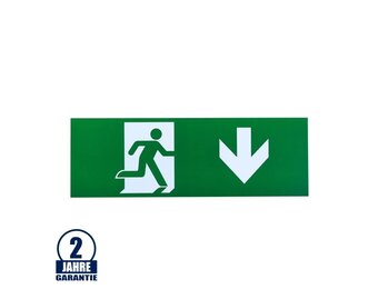Piktogramm-Aufkleber Pfeilrichtung für Notleuchte 7201