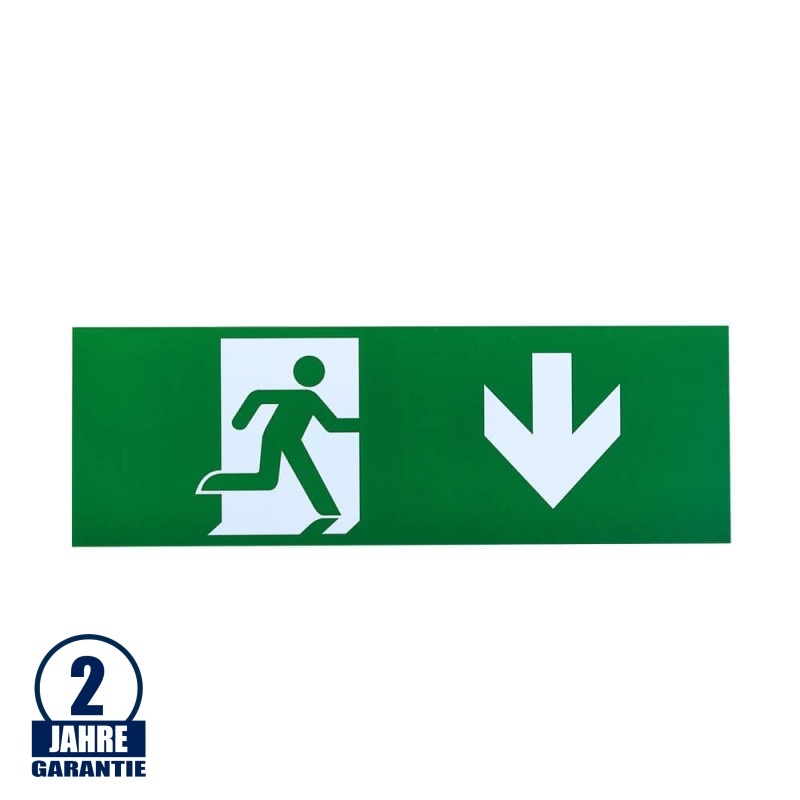 Piktogramm-Aufkleber Pfeilrichtung für Notleuchte 7201