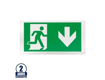 Piktogramm-Aufkleber Pfeilrichtung für Notleuchte 7204