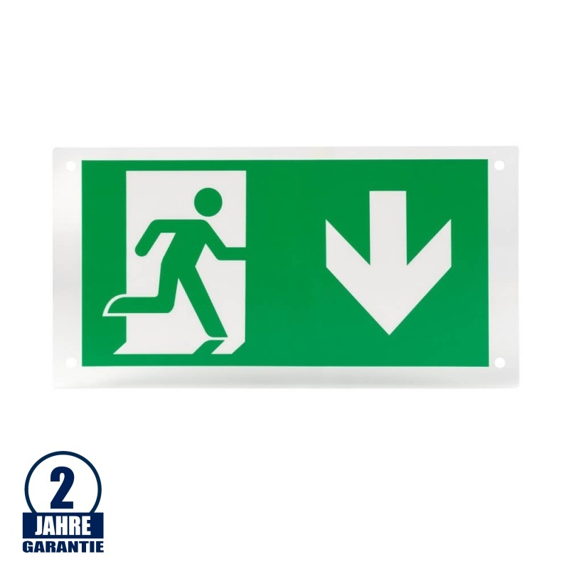 Piktogramm-Aufkleber Pfeilrichtung für Notleuchte 7204