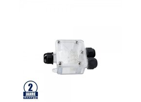 Kabelverbindungsdose mit 3 Kabeleinlässen 250/450V 16/24A IP68