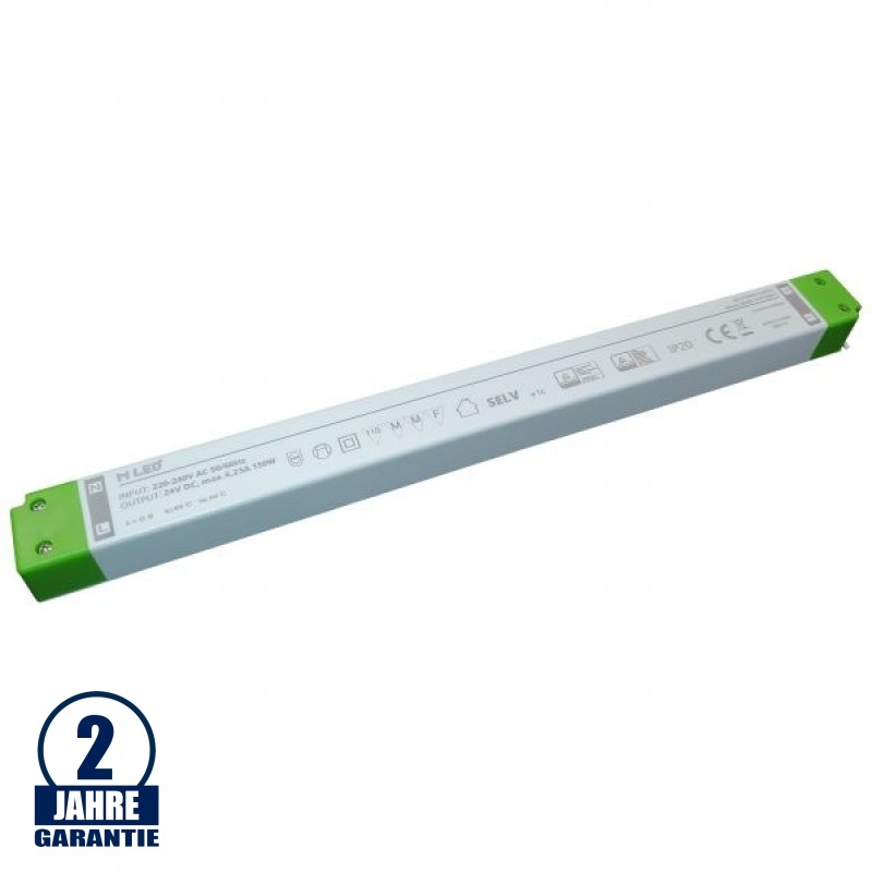 150W 24V DC Slim Netzteil Möbeleinbau geeignet