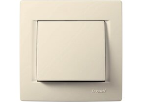Ausschalter KARINA cremeweiß 250V/10A