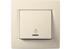 Lichttaster KARINA cremeweiß 250V/10A