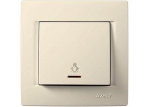 Lichttaster KARINA cremeweiß 250V/10A